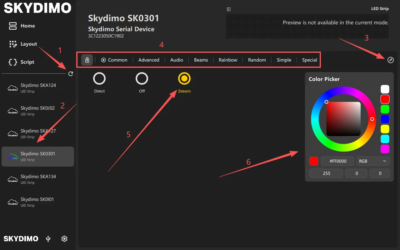 Cihaz Paneline Girin
